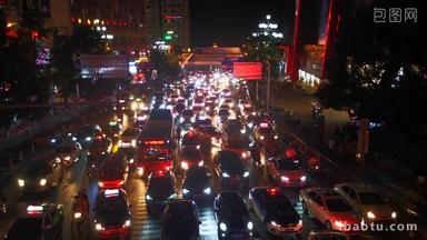 城市拥堵交通车辆行驶